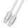 HQCable USB-C USB-C 1M, biały - 1459702 - zdjęcie